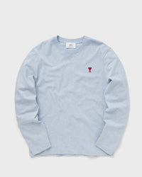 AMI Paris LONG Sleeves ADC TEE blue