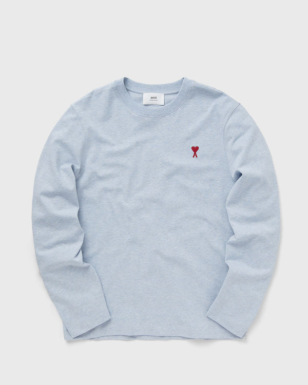 AMI Paris LONG SLEEVES ADC TEE blue