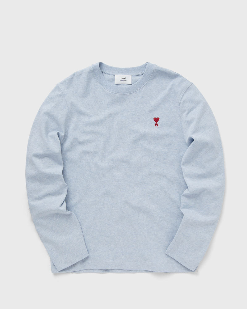 AMI Paris LONG SLEEVES ADC TEE blue