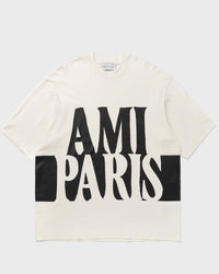 AMI Paris Oversize Fit Short Sleeves Teeshirt White