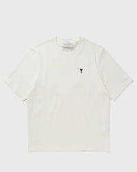AMI Paris Boxy Fit Short Sleeves Adc Teeshirt White