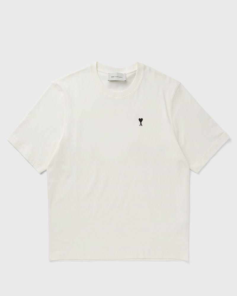 Ami Paris Boxy Fit Short Sleeves Adc Teeshirt White