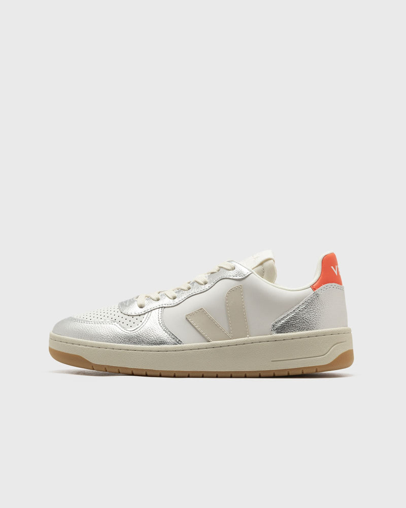 Veja V-10 LEATHER white