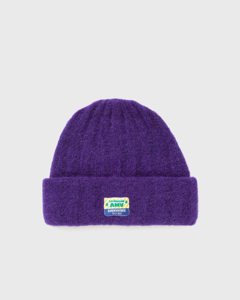 American vintage VITOW BEANIE purple