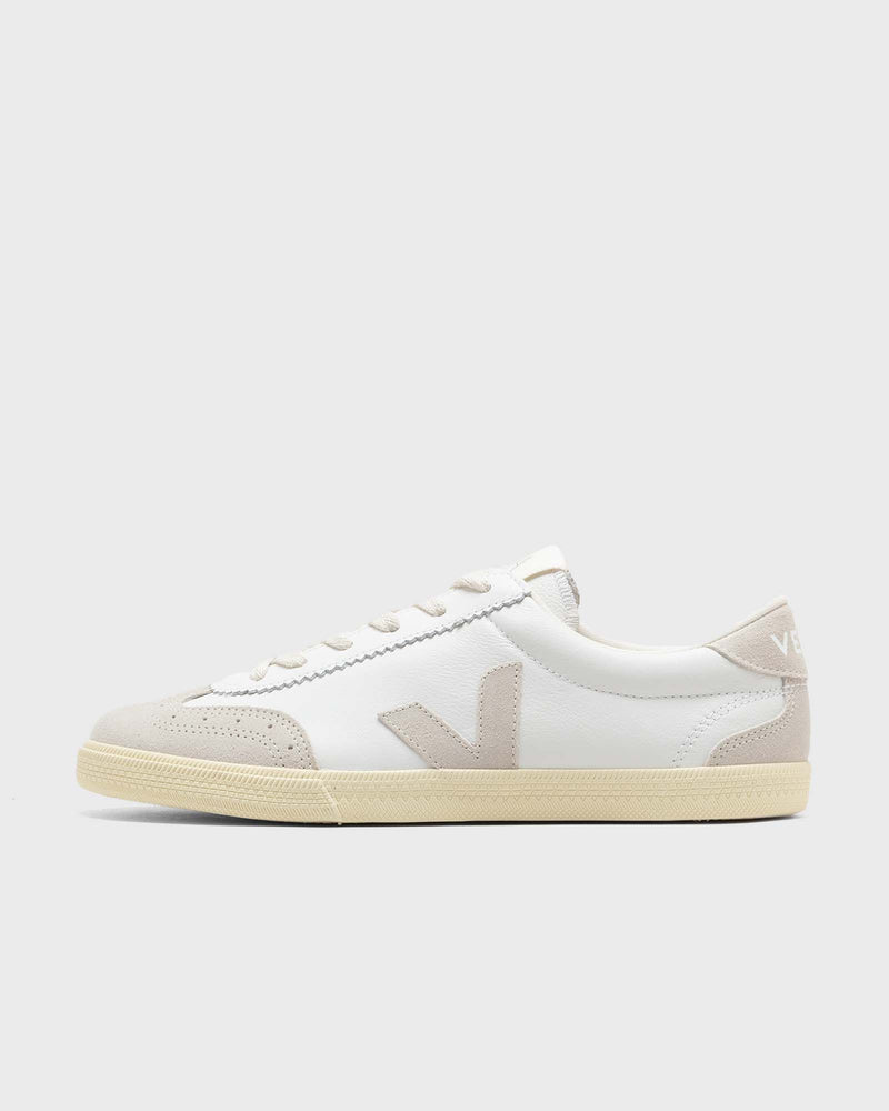 Veja VOLLEY O.T. LEATHER WHITE_NATURAL white