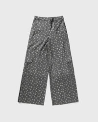 Ganni Acetate Jacquard Cargo Pants grey