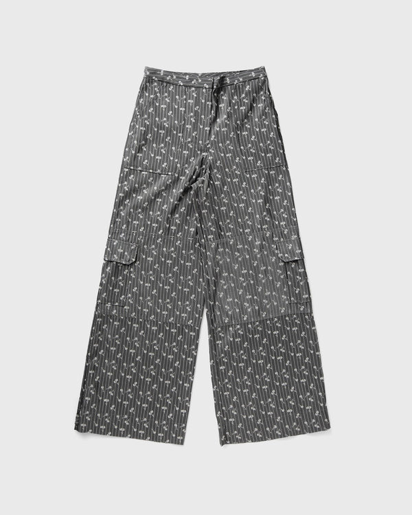 Ganni Acetate Jacquard Cargo Pants