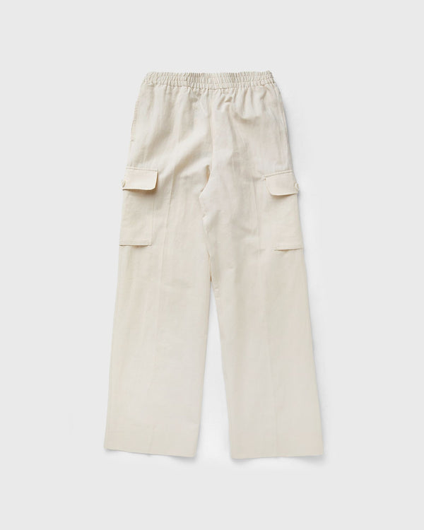 LF COTTON LINEN CARGO PANTS beige