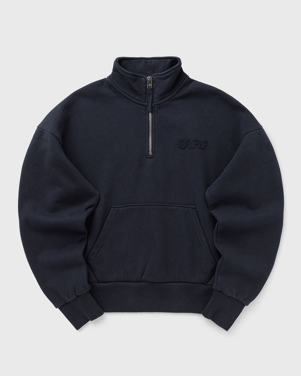 LF RETRO LOGO HALF ZIP SWEAT blue
