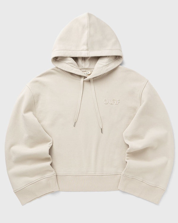 LF RETRO APPLIQU HOODIE beige