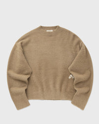 ØLÅF Fluffy Script LOGO KNIT brown