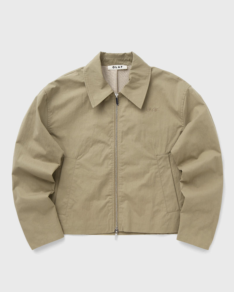 Ølåf Zip Up Jacket Beige