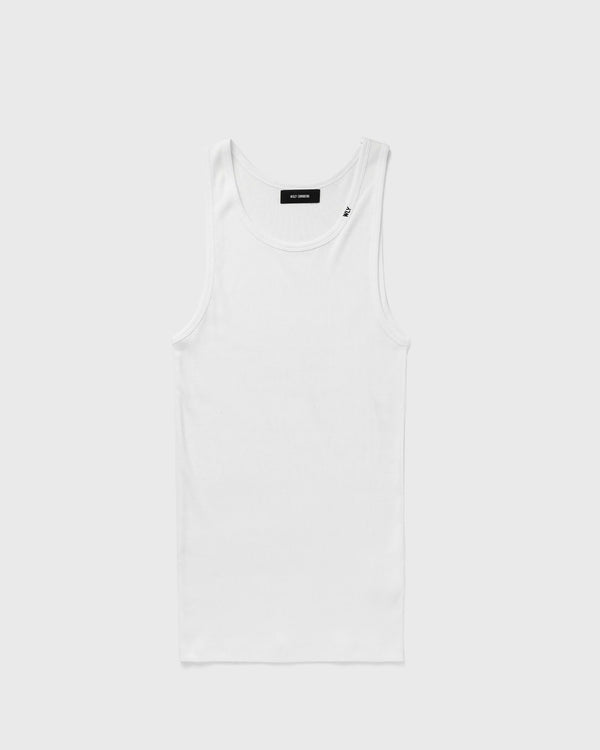 Willy Chavarria WILLY RIBBED TANK white
