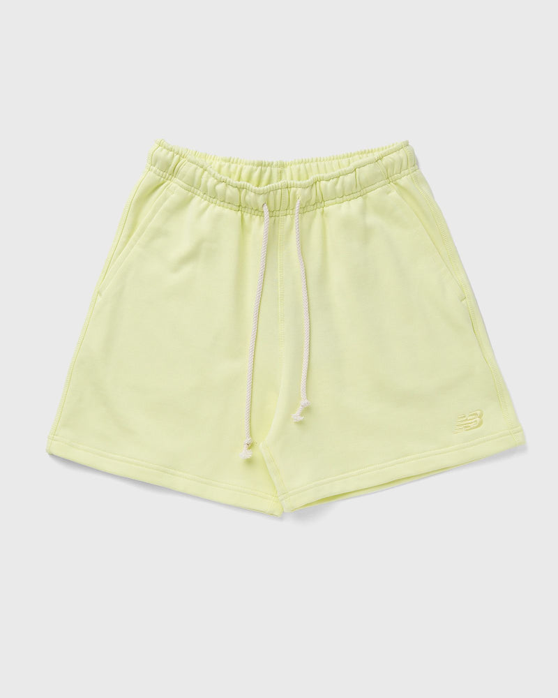 New Balance Athletics French Terry Short yellow