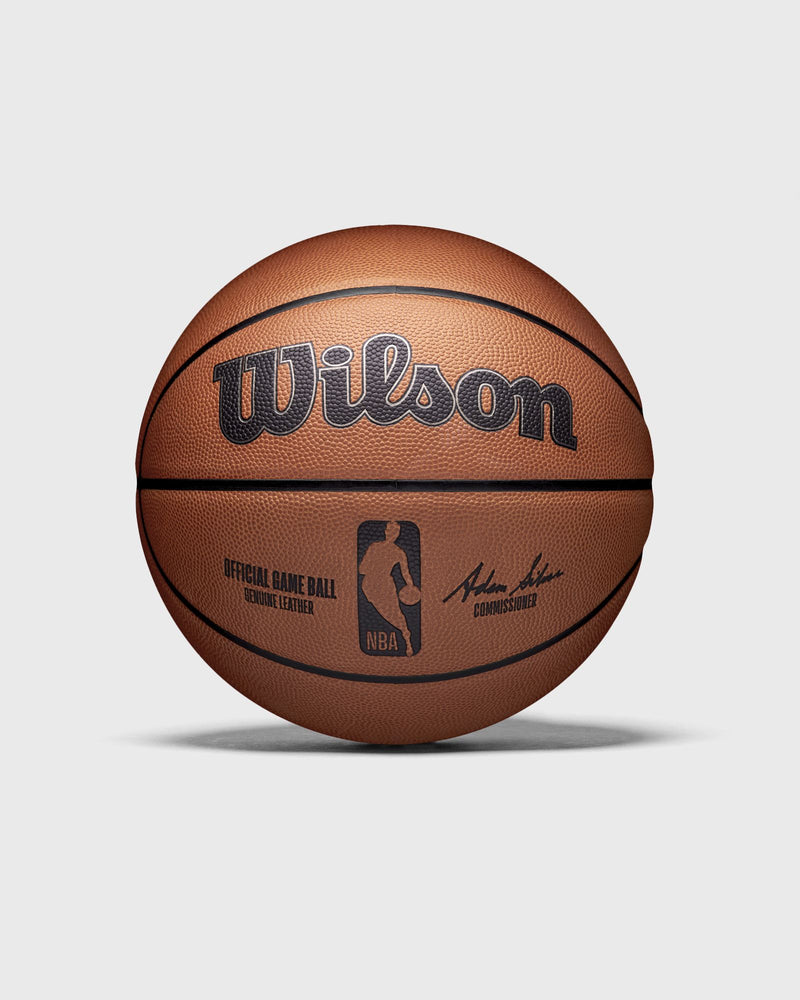 Wilson NBA OFFICIAL GAME BALL BASKETBALL RETAIL Size 7 brown