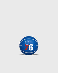 Wilson MINI NBA Dribbler Basketball Philadelphia 76ers blue