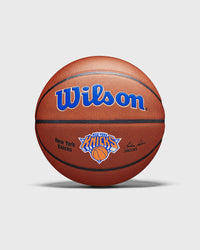 Wilson NBA TEAM Alliance Basketball NY Knicks Size 7 brown