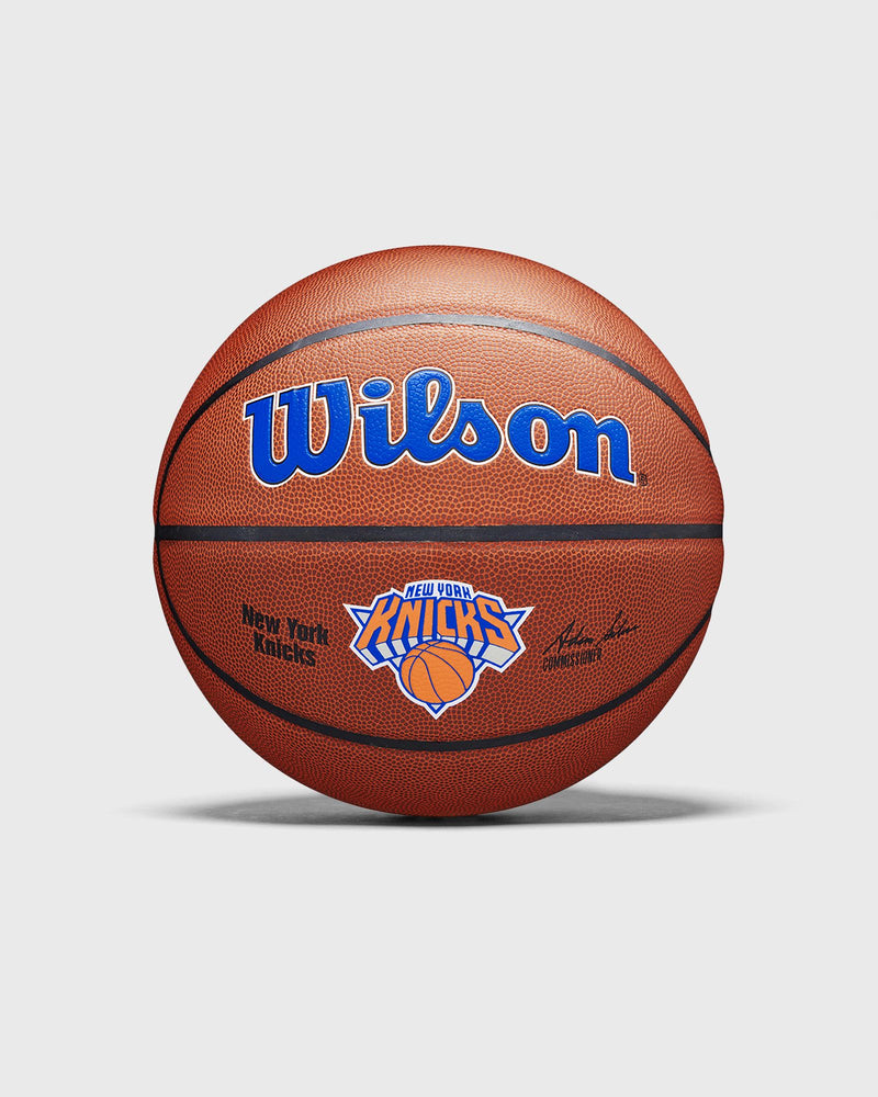 Wilson NBA TEAM ALLIANCE BASKETBALL NY KNICKS Size 7 brown