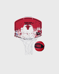 Wilson Nba Team Mini Hoop Chicago Bulls Red