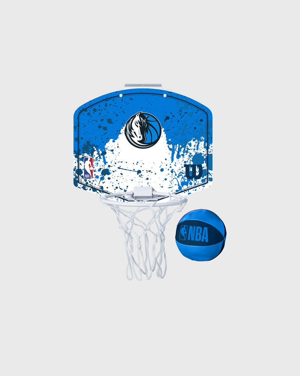 Wilson NBA TEAM MINI HOOP DALLAS MAVERICKS blue