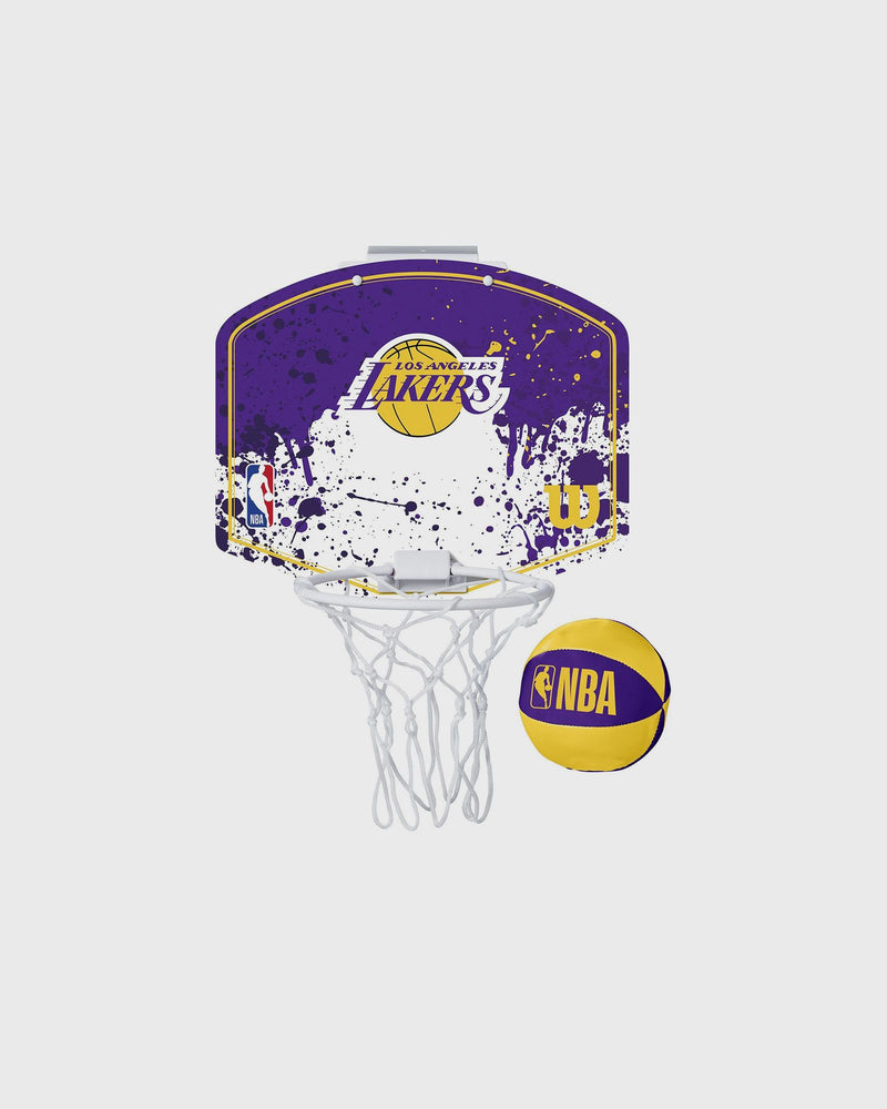 Wilson NBA TEAM MINI HOOP LA LAKERS purple
