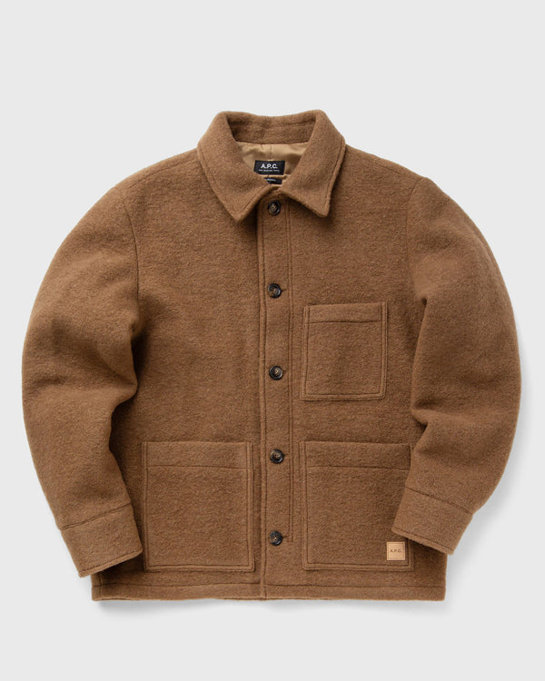 A.P.C. Emile Patch jacket brown