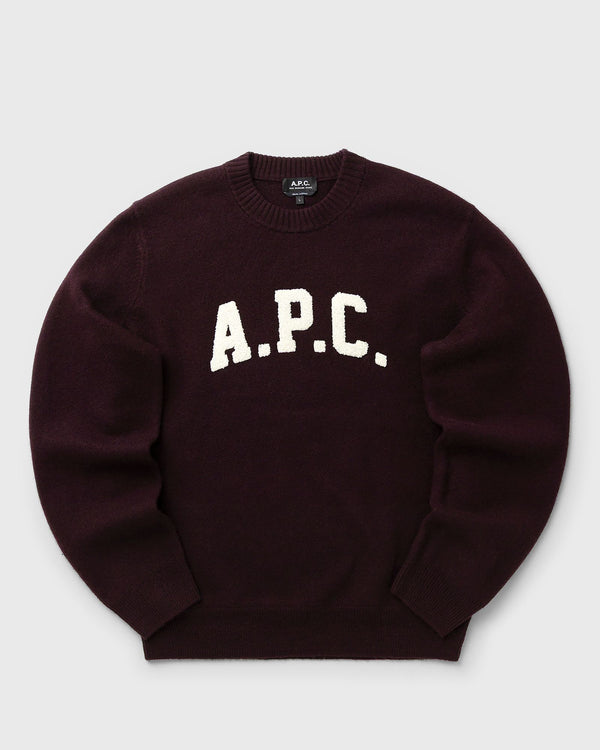 A.P.C. JAY PULLOVER red