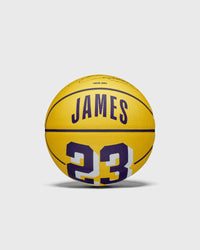 Wilson NBA Player Icon Mini Basketball Lebron New Size 3 Yellow