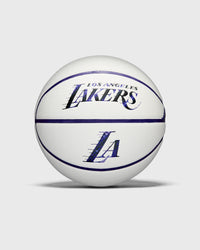 Wilson NBA Team Pixel Basketball LA Lakers Size 7 White