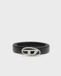 Diesel Oval D Logo B-1DR Strass Black