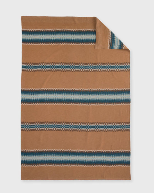 Pendleton OC JACQUARD TWIN BLANKET LUNA MESA, CASHEW multi