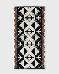 Pendleton Jacquard BATH Towels black|white
