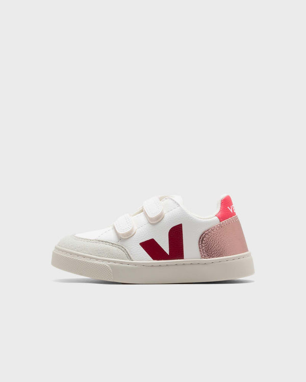 Veja Small V-12 CHROMEFREE LEATHER white