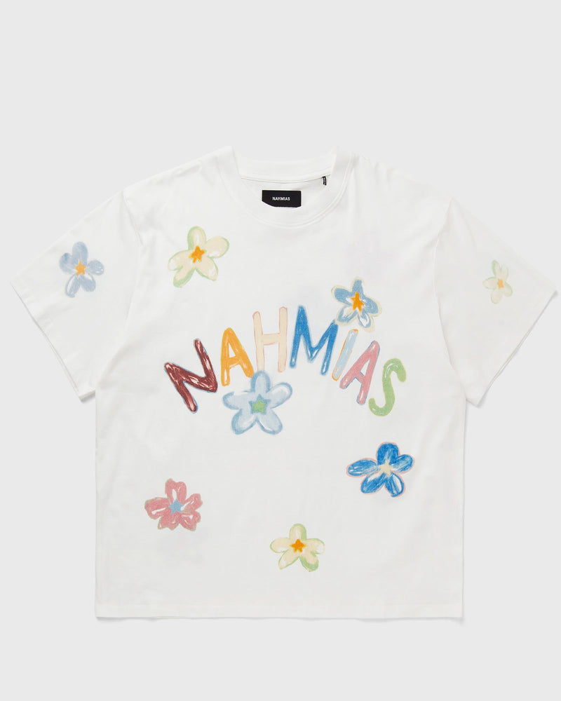 Nahmias Super Bloom Boxy Tee White