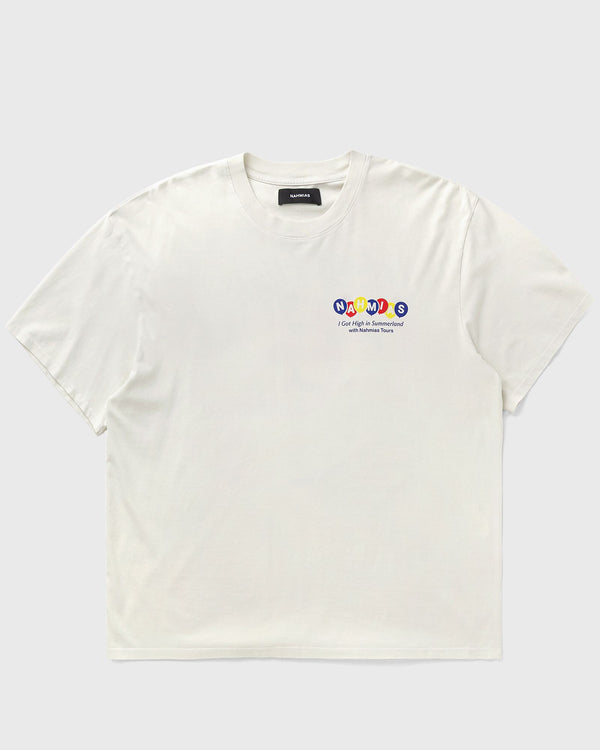 Nahmias HIGH IN SUMMERLAND BOXY T-SHIRT white