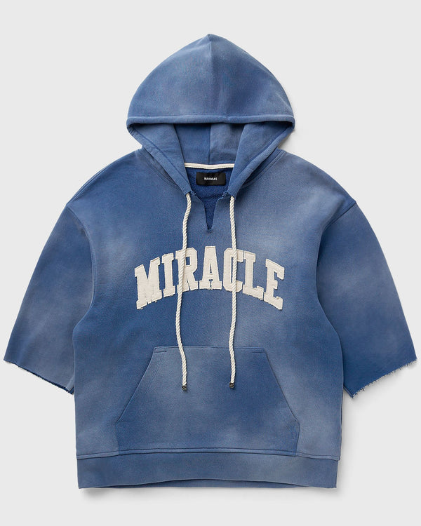 Nahmias Miracle Cut Off Hoodie blue