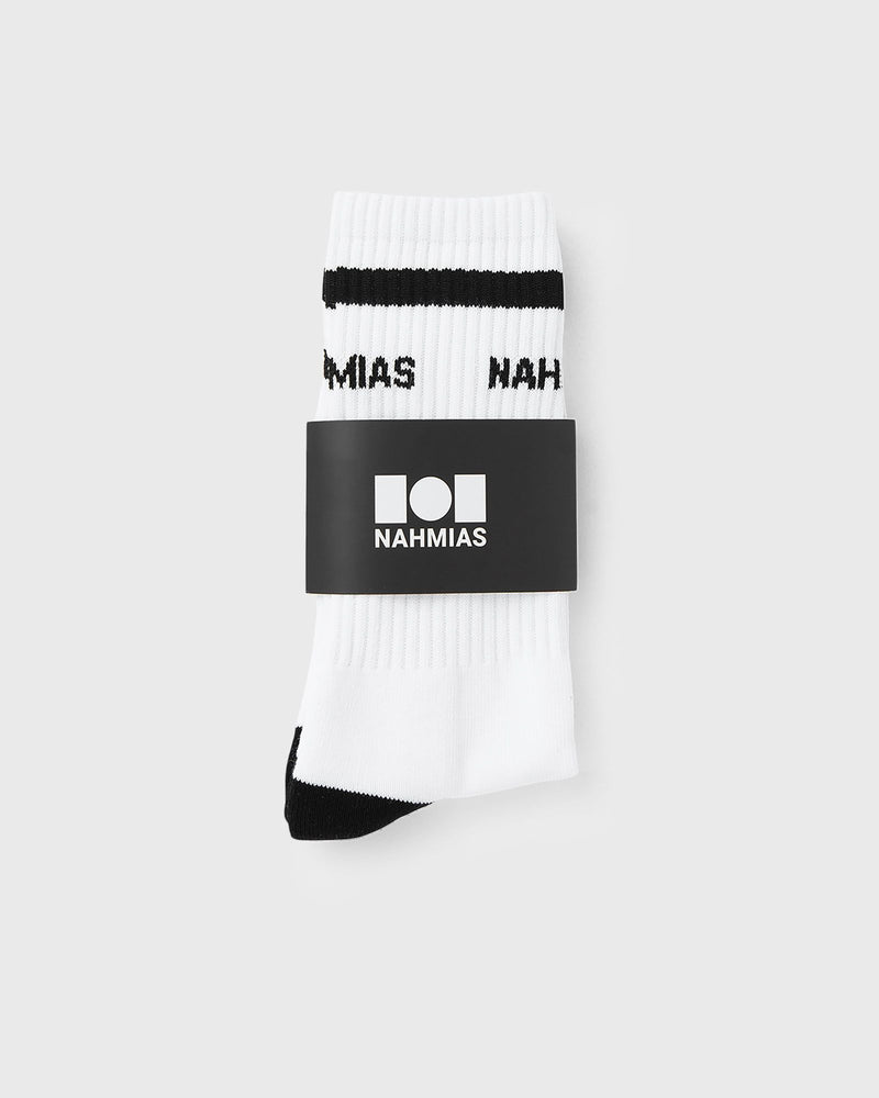Nahmias Nahmias Striped Socks white