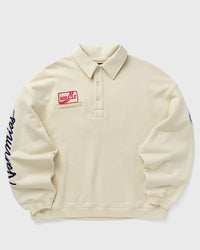 Nahmias L/S Polo Henley Shirt white