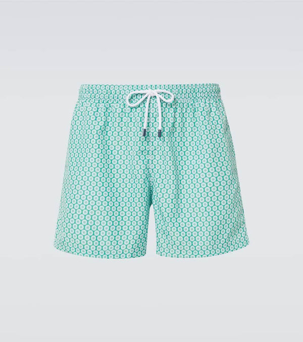 Fedeli Printed swim trunks