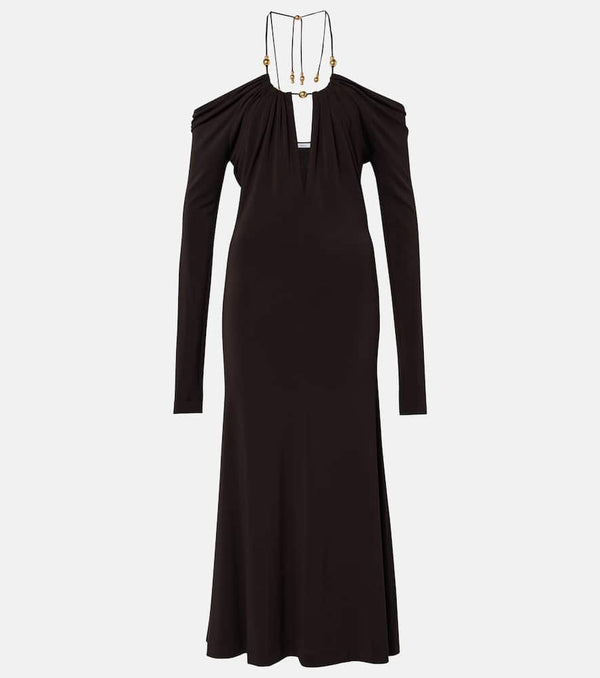 Ferragamo Off-shoulder midi dress