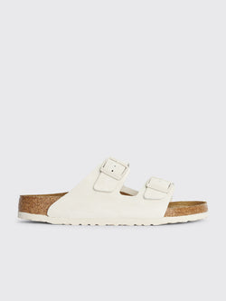 Birkenstock Arizona Suede Antique White