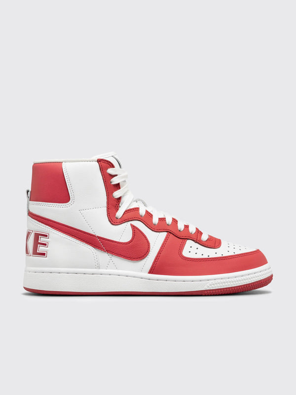 Nike x Comme des Garçons Homme Plus Terminator High Red White Sneakers