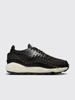 Nike W Air Footscape Woven Premium Black Pale Ivory Sneakers