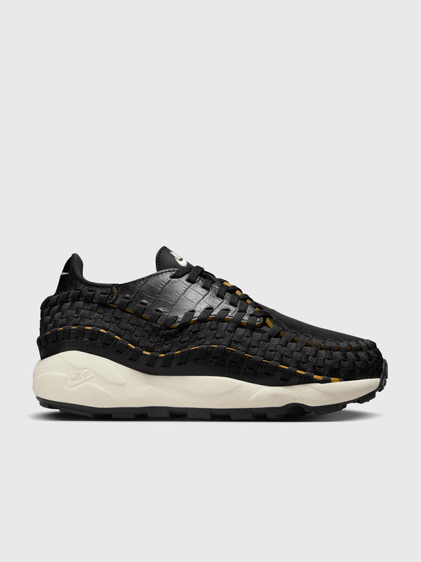 Nike W Air Footscape Woven Premium Black  Pale Ivory - Sneakers