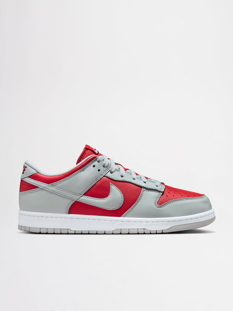 Nike Dunk Low QS Varsity Red Silver Sneakers