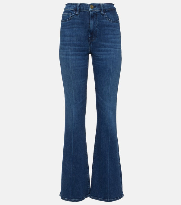 Frame Le Easy Flare high-rise flared jeans