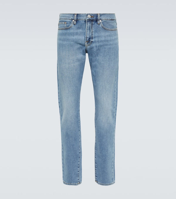 Frame L'Homme mid-rise skinny jeans