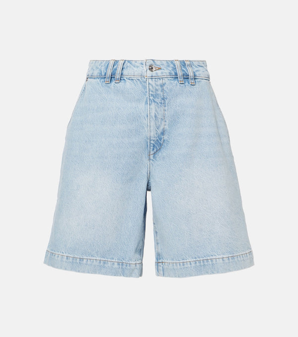 Frame The Trouser Short denim Bermuda shorts