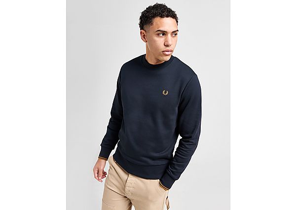 Fred Perry Core Crew Sweatshirt  Blue