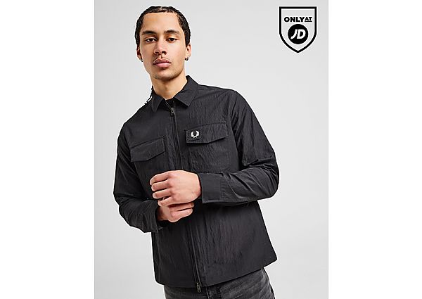 Fred Perry Overshirt  Black